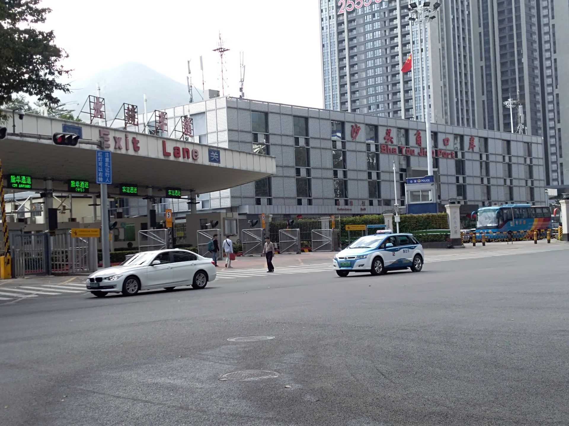 沙头角口岸，目前拆除重建